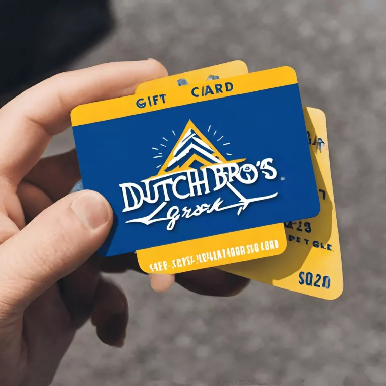 Dutch Bros Gift Card: The Perfect Gift for Any Occasion